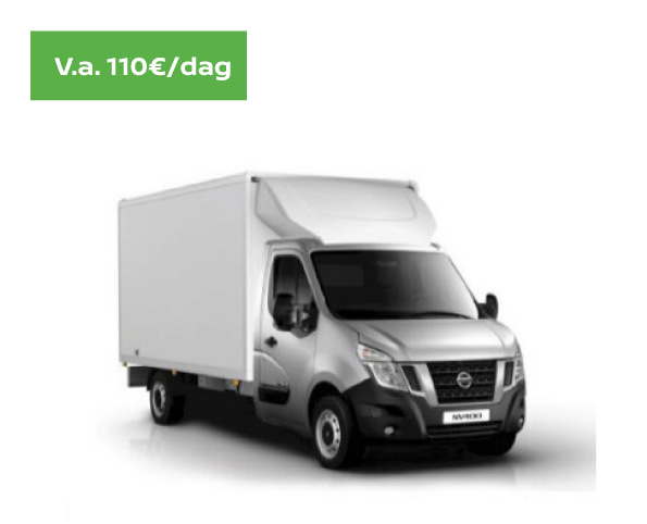 NISSAN INTERSTAR BOX LAADBRUG